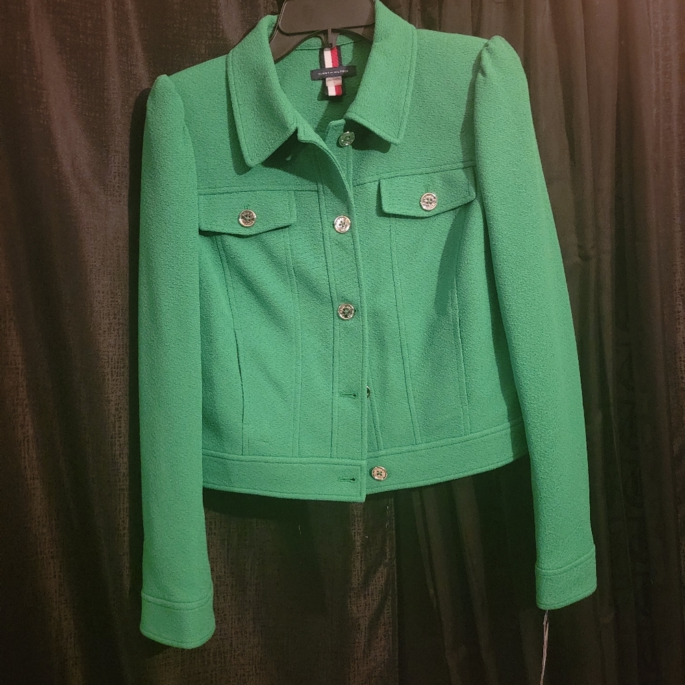 Tommy Hilfiger woman's coat green M